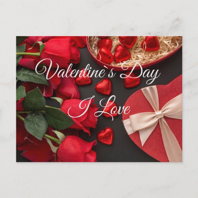 Carte Postale Valentine (Devant)