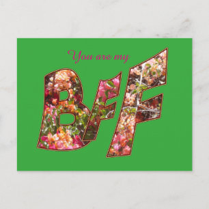 Carte postale Valentine BFF Friendship