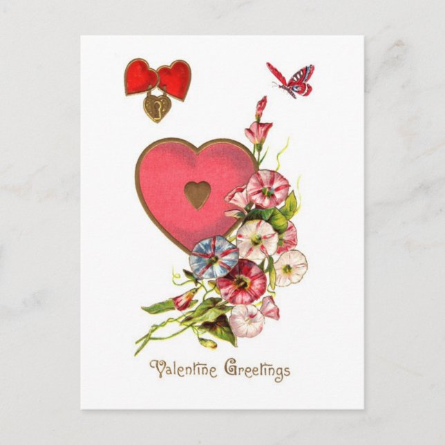 Carte postale Valentine Greutages Vintage (Devant)