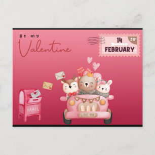 Carte postale Valentines