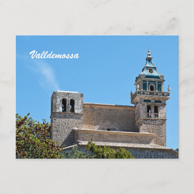 Carte postale Valldemossa (Devant)