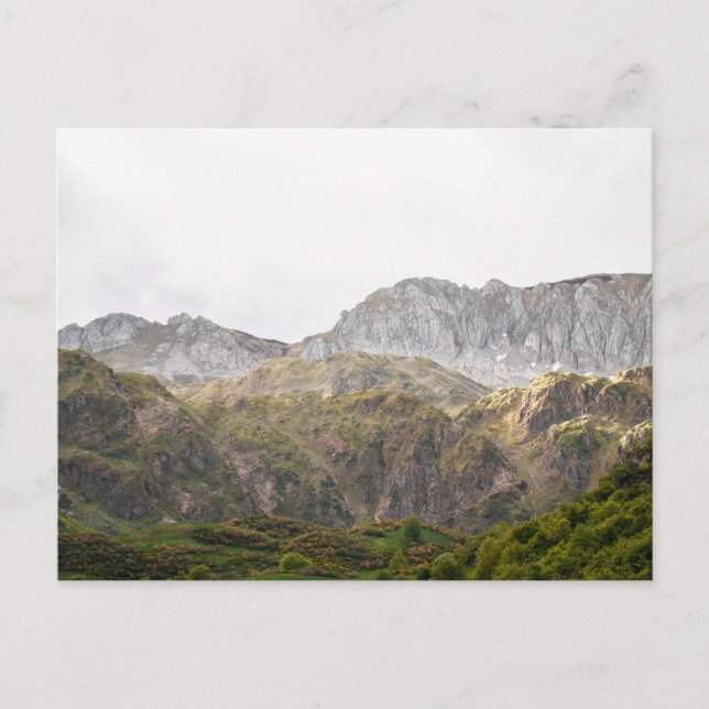 Carte Postale Valle de Lago, Somiedo Natural Park in Spain (Devant)