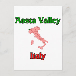 Carte Postale Vallée d'Aoste Italie