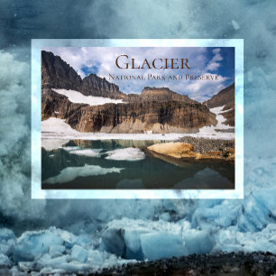 Carte Postale Vallée de Grinnell, Parc national des Glaciers, MT