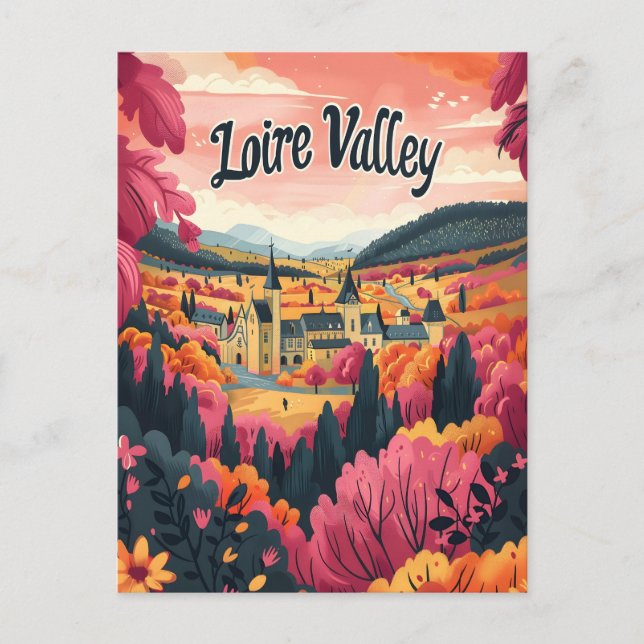 Carte Postale Vallée de la Loire (Devant)