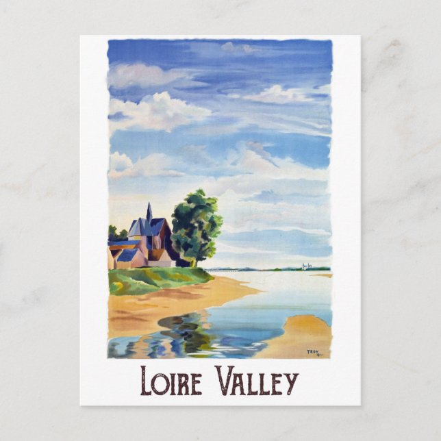 Carte Postale Vallée de la Loire, France (Devant)