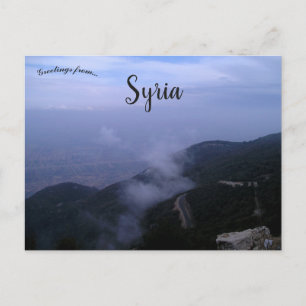 Carte Postale Vallée de l'Oronte Syrie