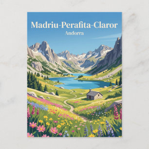 Carte Postale Vallée de Madriu-Perafita-Claror Andorre