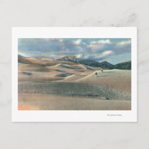 Carte Postale Vallée de San Luis, Colorado - Grandes dunes de sa