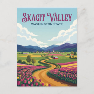 Carte Postale Vallée de Skagit USA