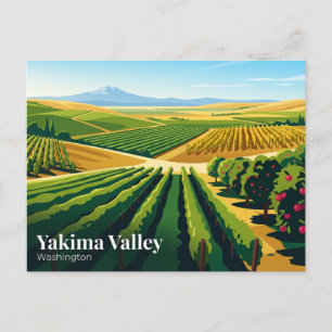 Carte Postale Vallée de Yakima États-Unis