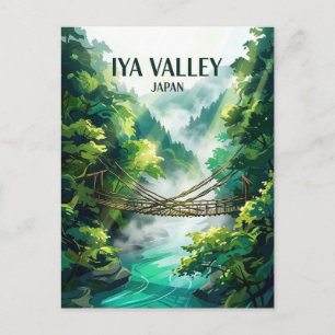 Carte Postale Vallée d'Iya Japon