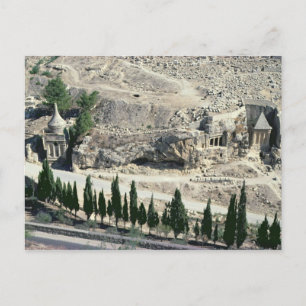 Carte Postale Vallée du Kidron au pied du Mont des Oliviers