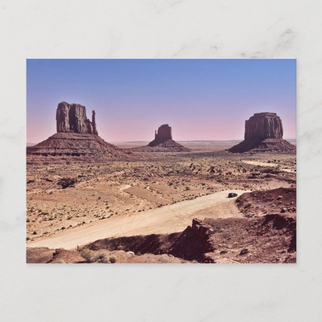 Carte Postale Vallée du Monument (Devant)