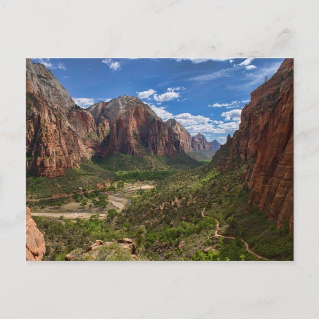 Carte Postale Vallée du Parc national de Sion (Devant)