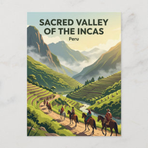 Carte Postale Vallée sacrée des Incas Pérou