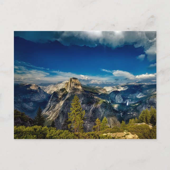 Carte Postale Vallée vierge de Yosemite dans le parc national de (Devant)