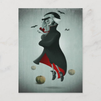 Carte Postale Vampire halloween