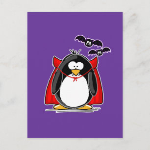 Carte Postale Vampire Penguin