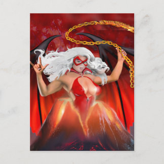 Carte Postale Vampire Rebelle : L'Évasion Volcanique