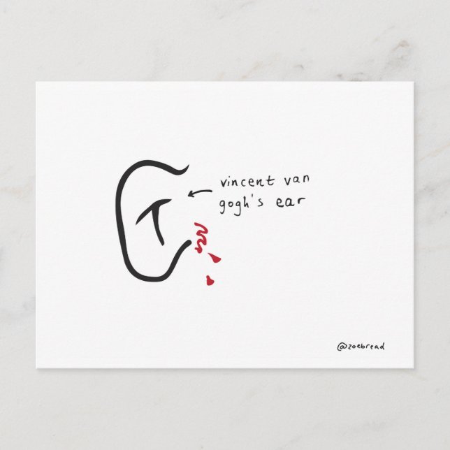 carte postale van gogh (Devant)