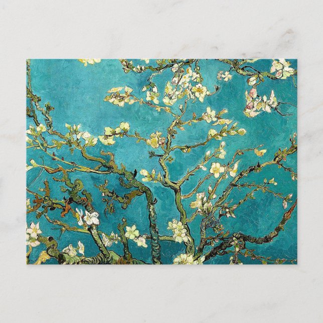 Carte Postale Van Gogh Almond Blossoms Impressionnisme Classique (Devant)