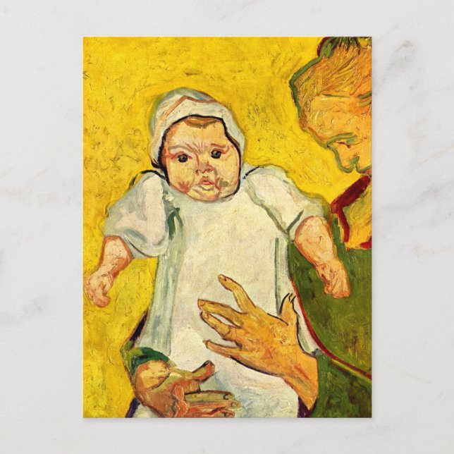 Carte Postale Van Gogh - Augustine Roulin et son bébé (Devant)