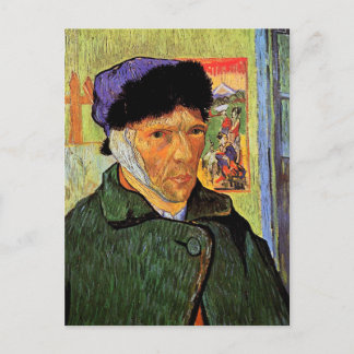 carte postale van Gogh Banded Ear