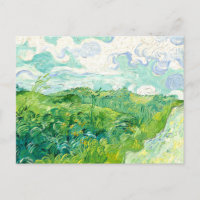 Van Gogh - Champs de blé vert, Auvers