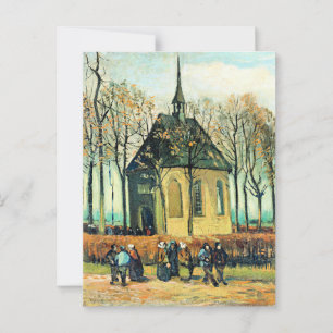 Carte Postale Van Gogh - Congrégation, Église réformée