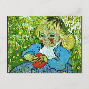 Carte Postale Van Gogh - Enfant avec une orange