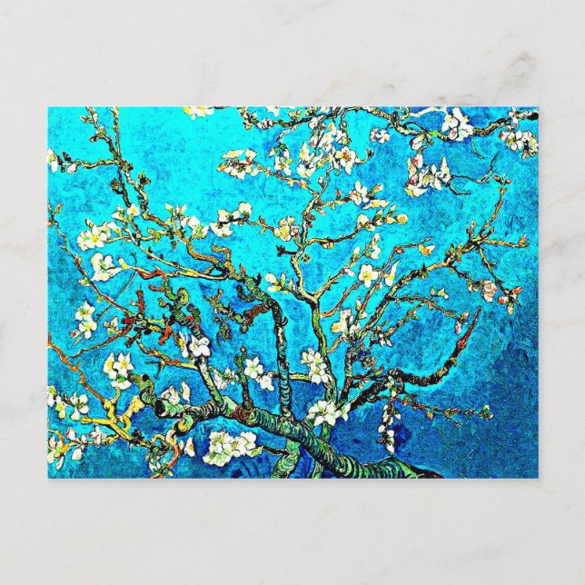 Carte Postale Van Gogh - Fleur d'Amandier (Devant)