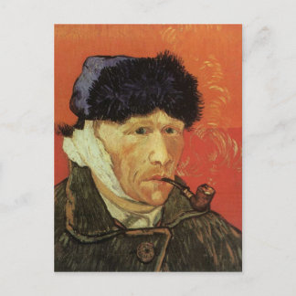 Carte Postale Van Gogh - Homme avec tuyau