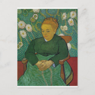 CARTE POSTALE VAN GOGH - LA BERCEUSE (AUGUSTINE ROULIN)
