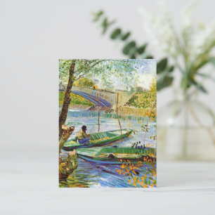 Carte Postale Van Gogh - La pêche au printemps