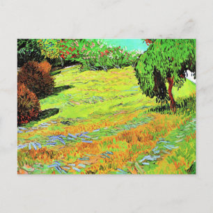 Carte Postale Van Gogh - La pelouse ensoleillée dans un parc pub