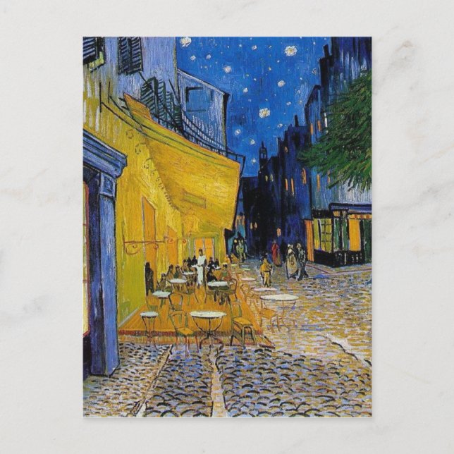 Carte Postale Van Gogh - Le Café Terrasse (Devant)
