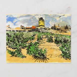 Carte Postale Van Gogh - Le moulin d'Alphonse Daudet