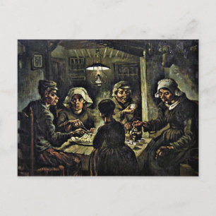 Carte Postale Van Gogh - Les mangeurs de pommes de terre