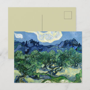 Carte Postale Van Gogh Les Oliviers Paysage Peinture