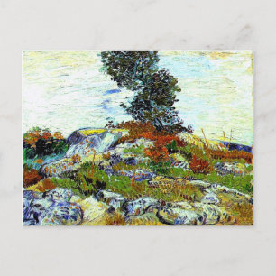 Carte Postale Van Gogh - Les Rochers au chêne, les beaux-arts