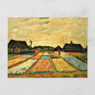 Carte Postale Van Gogh - Lits à fleurs en Hollande