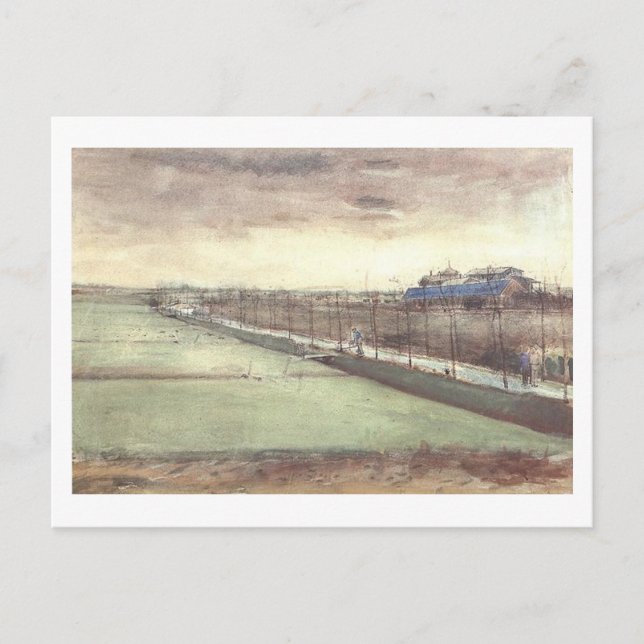 Carte Postale Van Gogh Meadows Rijswijk et Schenkweg (F910) (Devant)