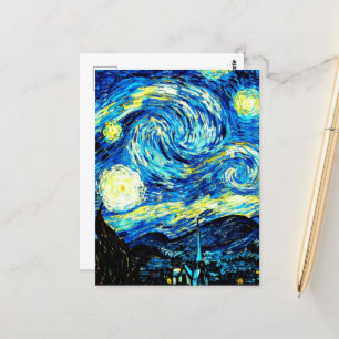 Carte Postale Van Gogh - Nuit étoilée