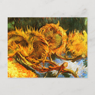 Carte Postale Van Gogh : Quatre tournfleurs