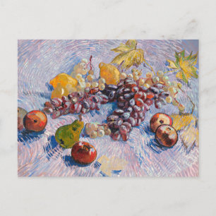 Carte Postale Van Gogh - Raisins, citrons, poires et pommes