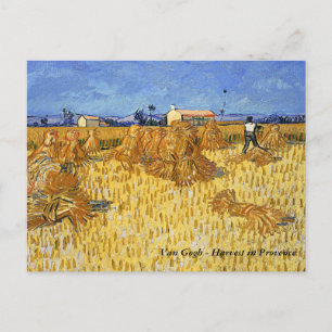 Carte Postale Van Gogh - Récolte en Provence