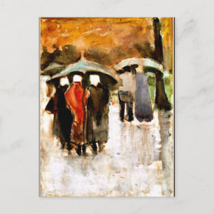 Carte Postale Van Gogh - Sous la pluie