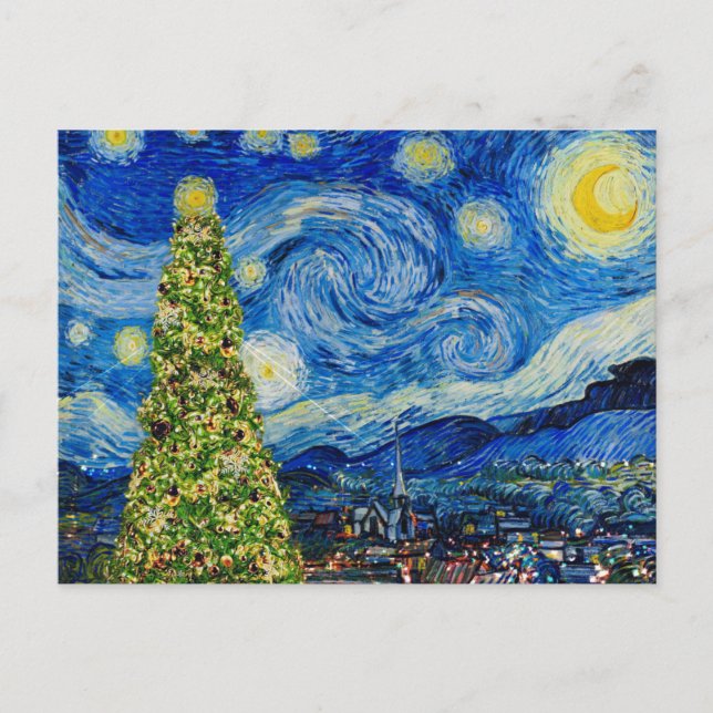 Carte Postale Van Gogh Starry (Devant)