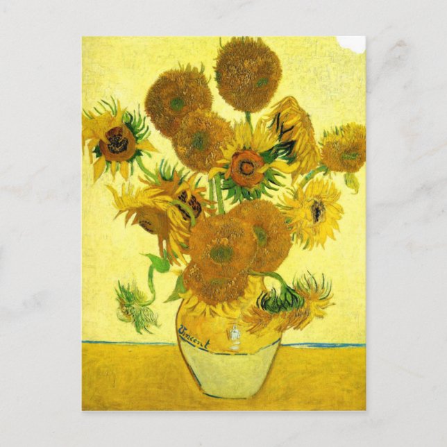 Carte Postale Van Gogh Sunflowers (Devant)